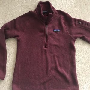 Patagonia Burgundy Pullover Jacket